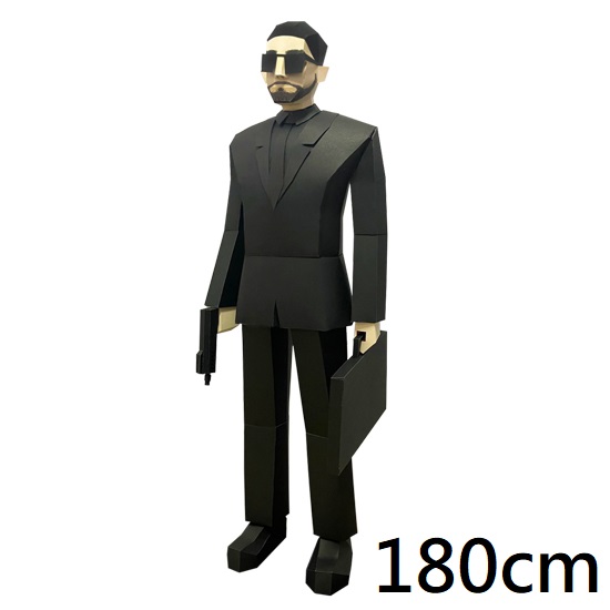 紙紮保鑣180公分