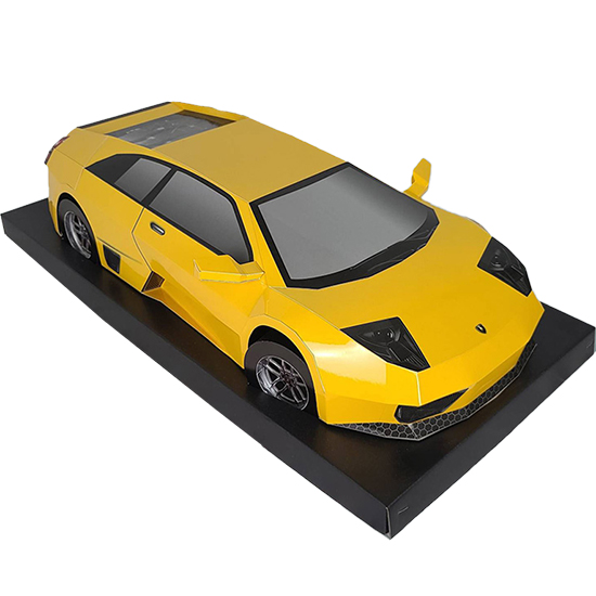 紙紮黃藍寶基尼