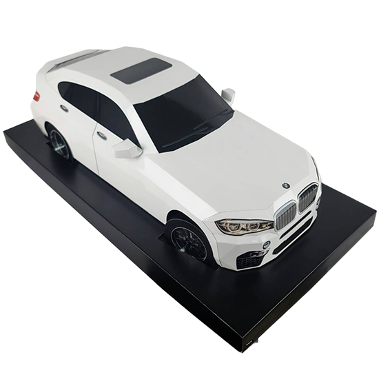 紙紮白BMWX6
