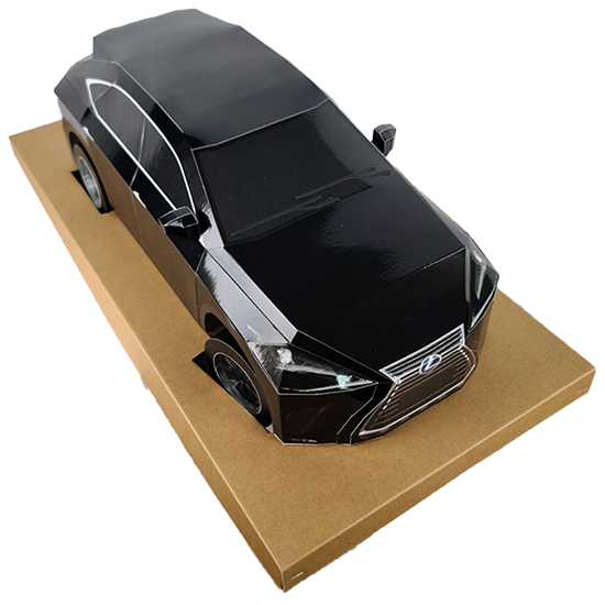 紙紮黑LexusNX300